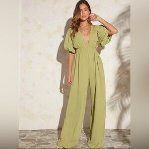 Lime green jumpsuit